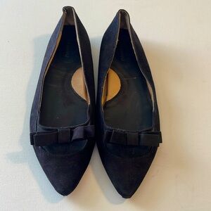 Lane Bryant women size 12W black flats